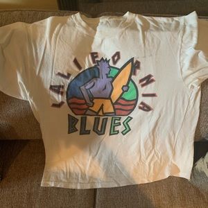 Vintage California Blues Surfing Tee